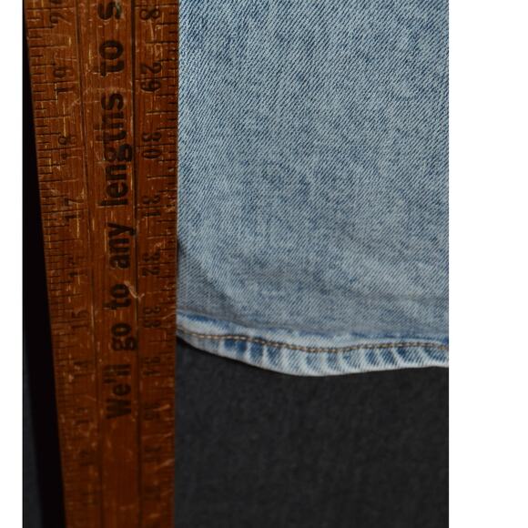 Old Navy High Rise O.G. Loose Women's 8 Tall Secret Light Wash Denim Jeans - Picture 8 of 8